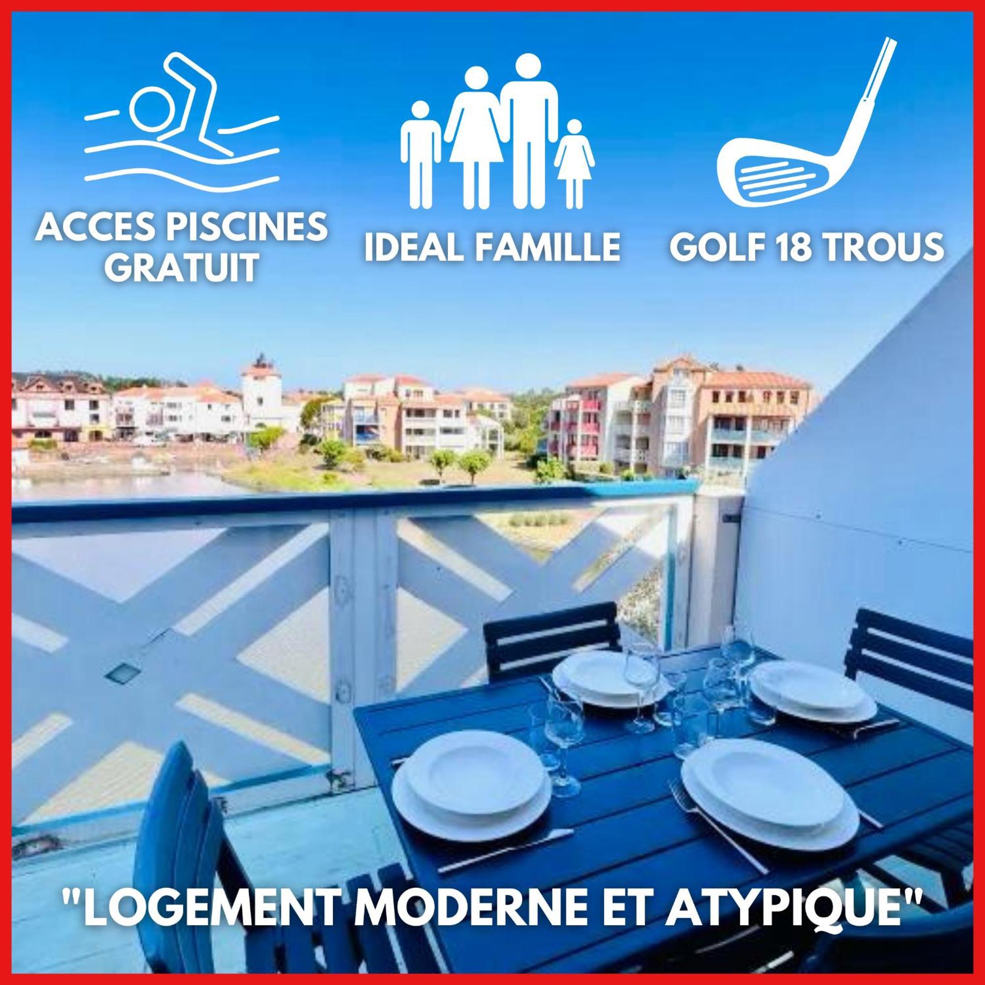 "Le Filet Du Lac" Appartement Atypique, 5 Personnes, Duplex, Vue Lac, Acces Parc Aquatique Gratuit Talmont-Saint-Hilaire ภายนอก รูปภาพ
